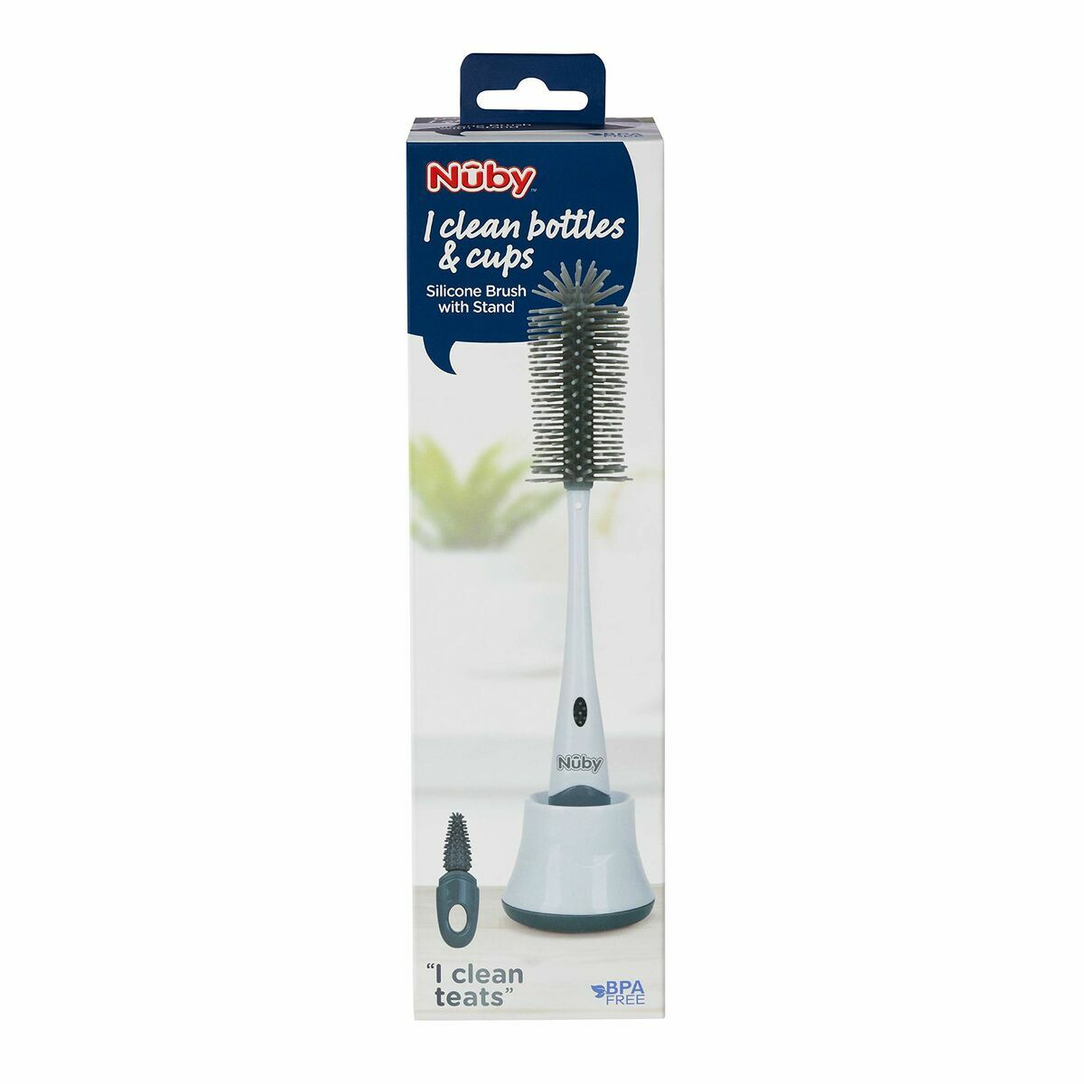 Bottle and Teat Cleaning Brush Nby Ergonomic handle