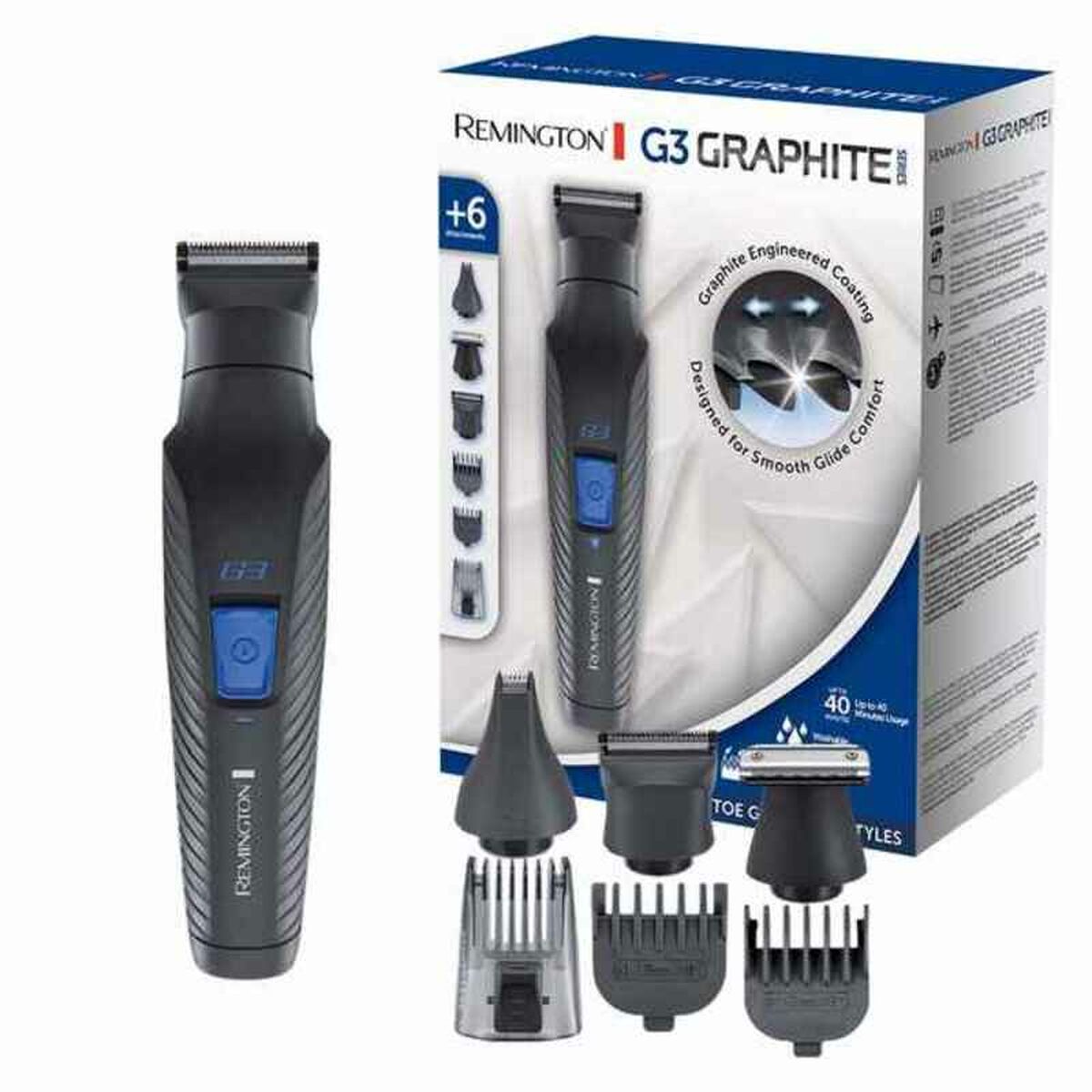Hair clippers/Shaver Remington Graphite Series PG3000 Hair clippers/Shaver Remington Graphite Series PG3000