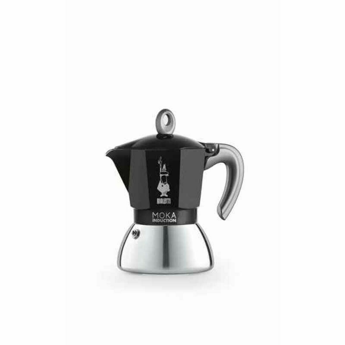 Italian Coffee Pot Bialetti 0006934/NP Black Aluminium Italian Coffee Pot Bialetti 0006934/NP Black Aluminium