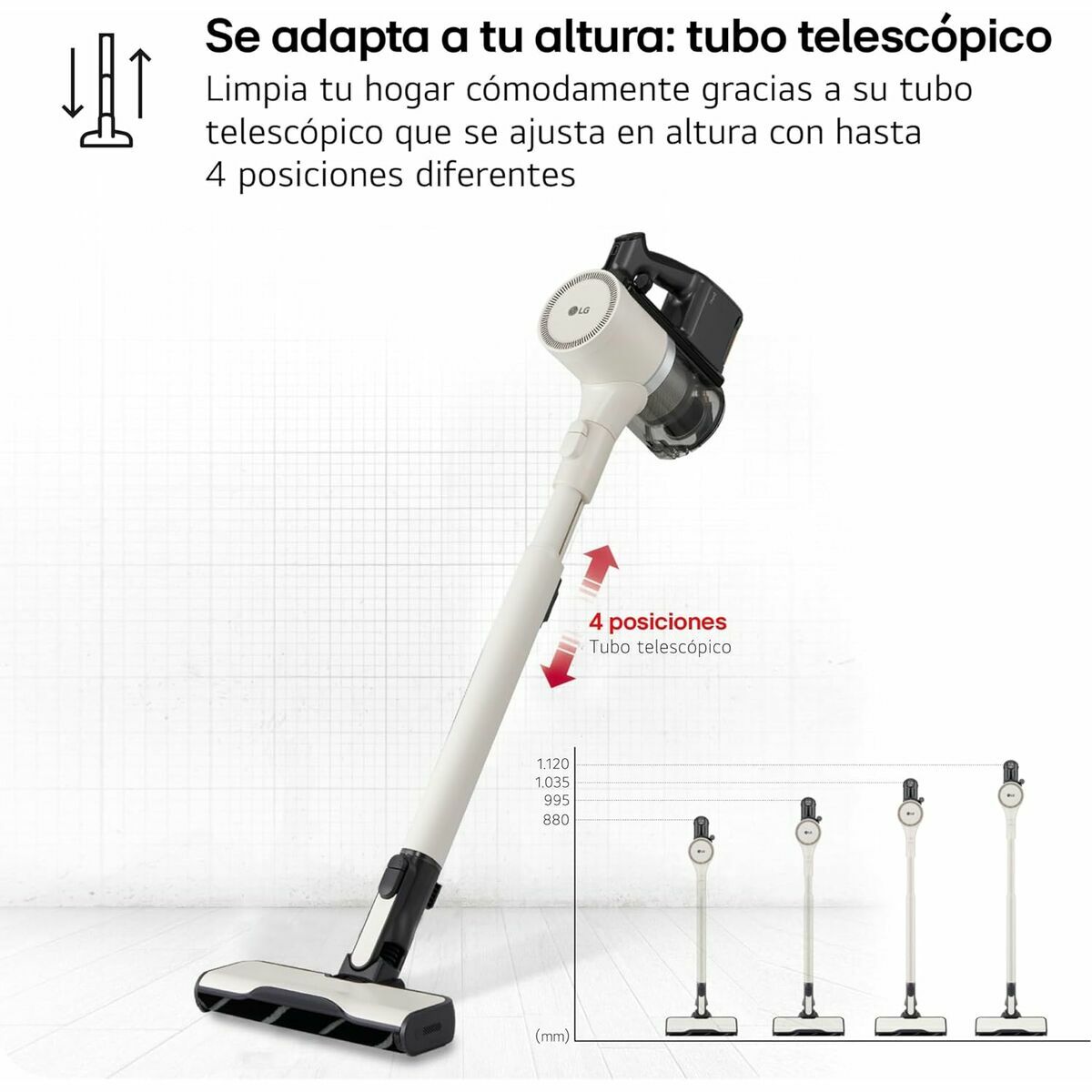 Cordless Cyclonic Hoover with Brush LG A9K-LITE1C
