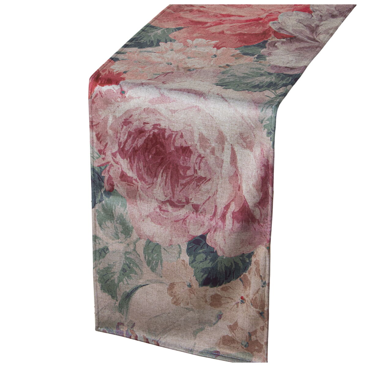 Table Runner Alexandra House Living Pink Textile 180 x 30 cm Velvet Floral Table Runner Alexandra House Living Pink Textile 180 x 30 cm Velvet Floral