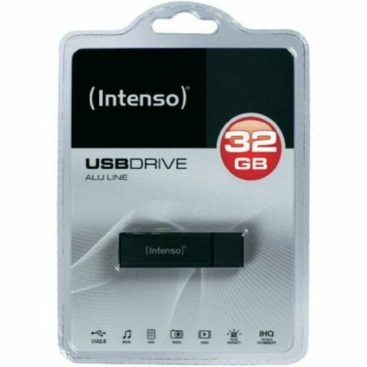 Pendrive INTENSO 3521481 USB 2.0 32GB Anthracite 32 GB Pendrive INTENSO 3521481 USB 2.0 32GB Anthracite 32 GB