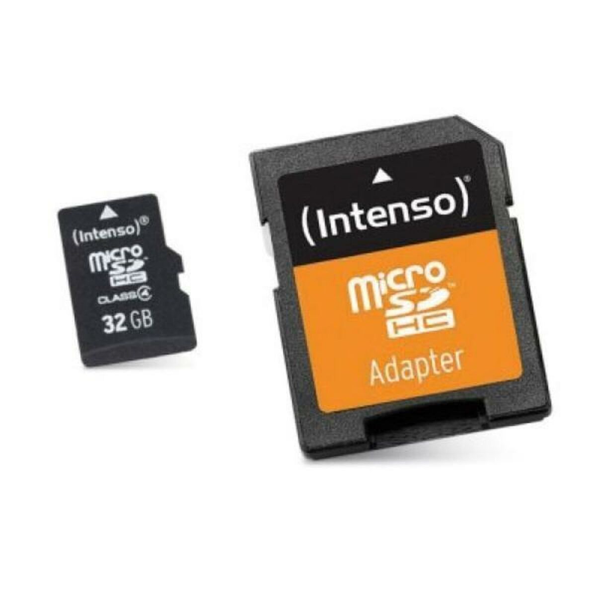 Micro SD Memory Card with Adaptor INTENSO 3413480 32 GB 32 GB Micro SD Memory Card with Adaptor INTENSO 3413480 32 GB 32 GB