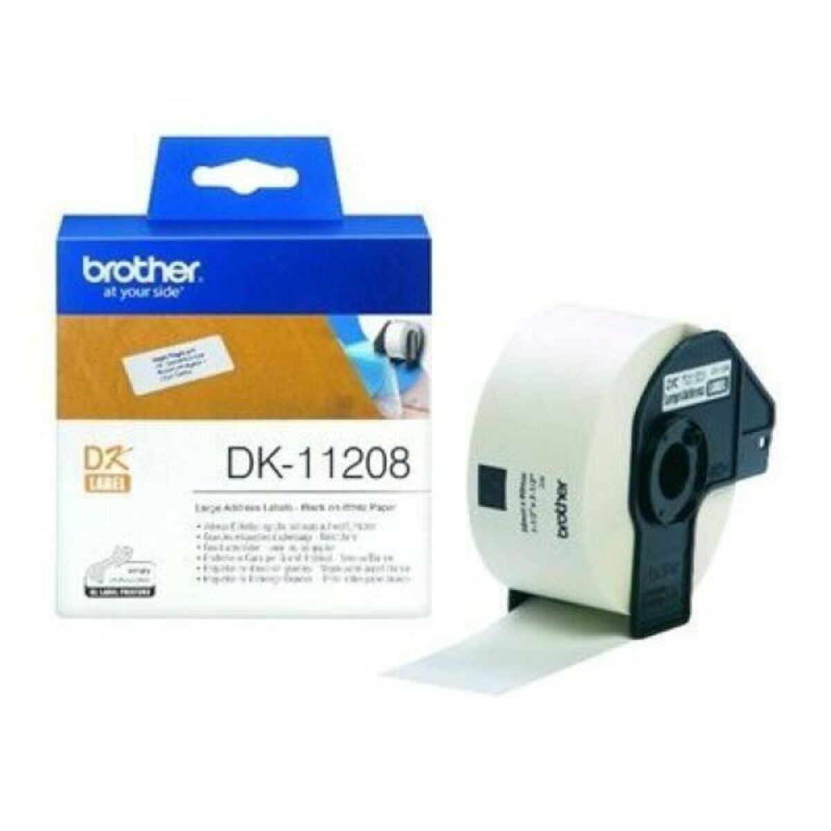 Printer Labels Brother DK11208 38 x 90 mm Printer Labels Brother DK11208 38 x 90 mm