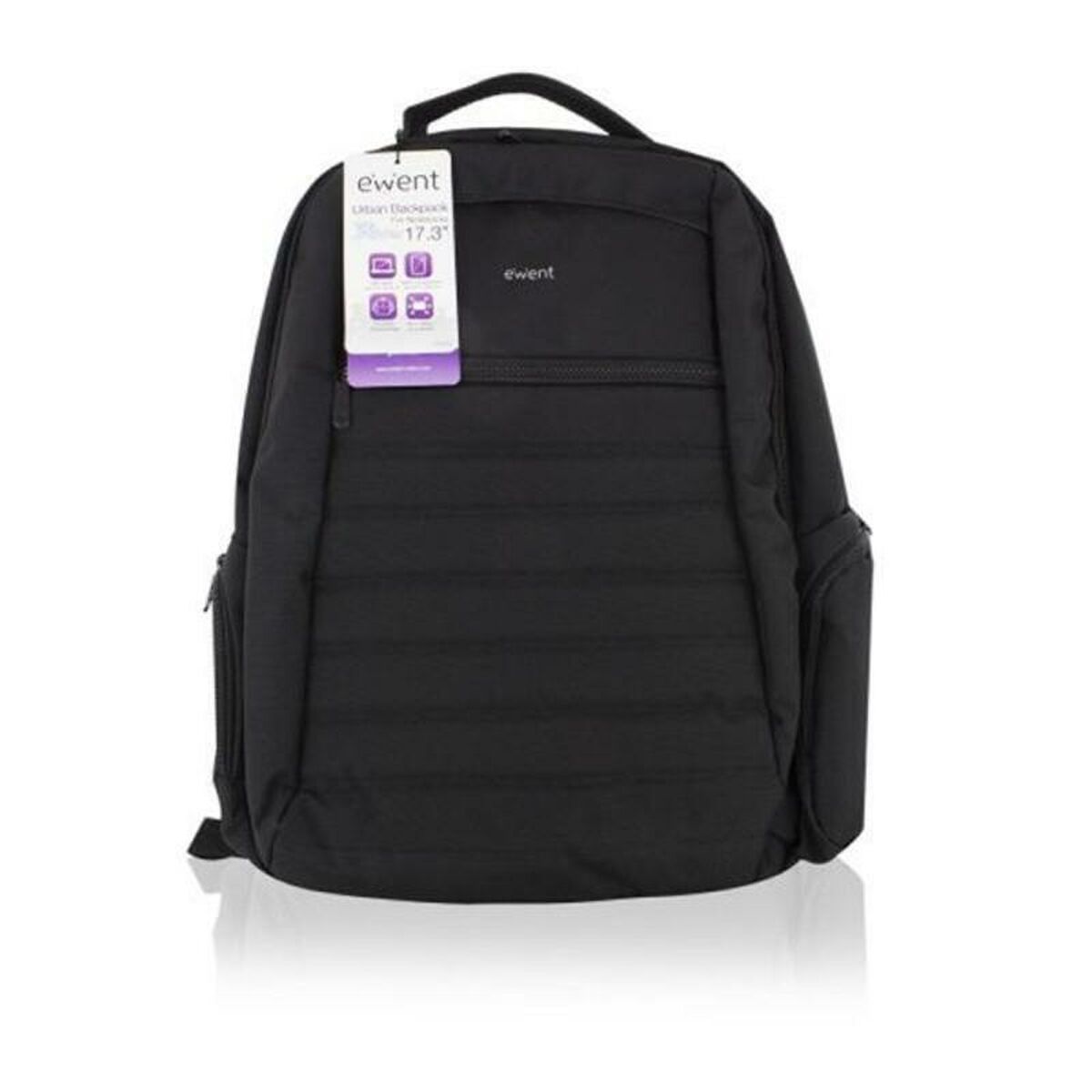 Laptop Backpack Ewent EW2528 17.3″ Black Laptop Backpack Ewent EW2528 17.3″ Black