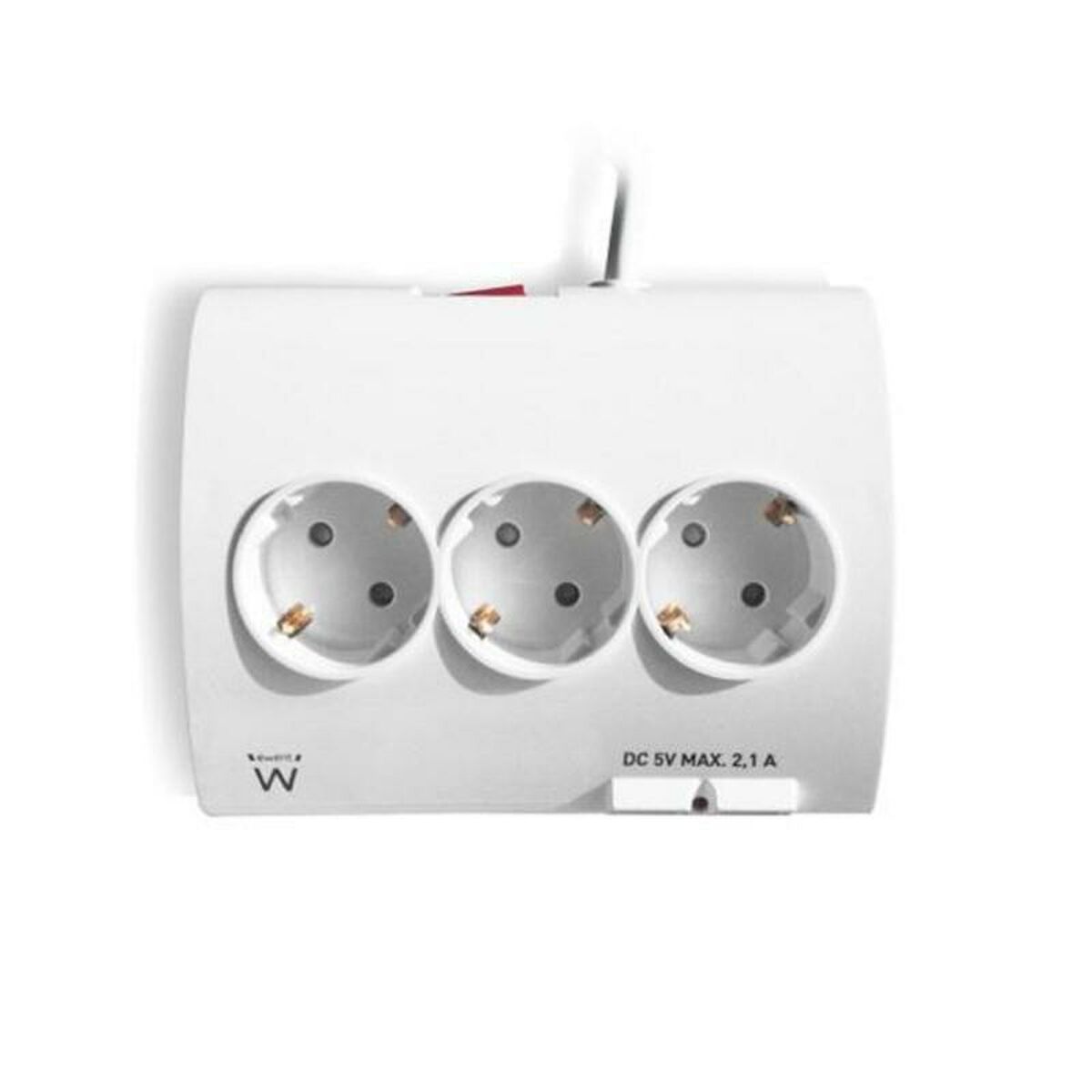 Power Socket – 5 sockets with Switch Ewent EW3935 Bluetooth (1,5 m)