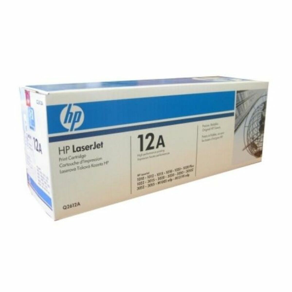 Original Toner Hewlett Packard Q2612A Black