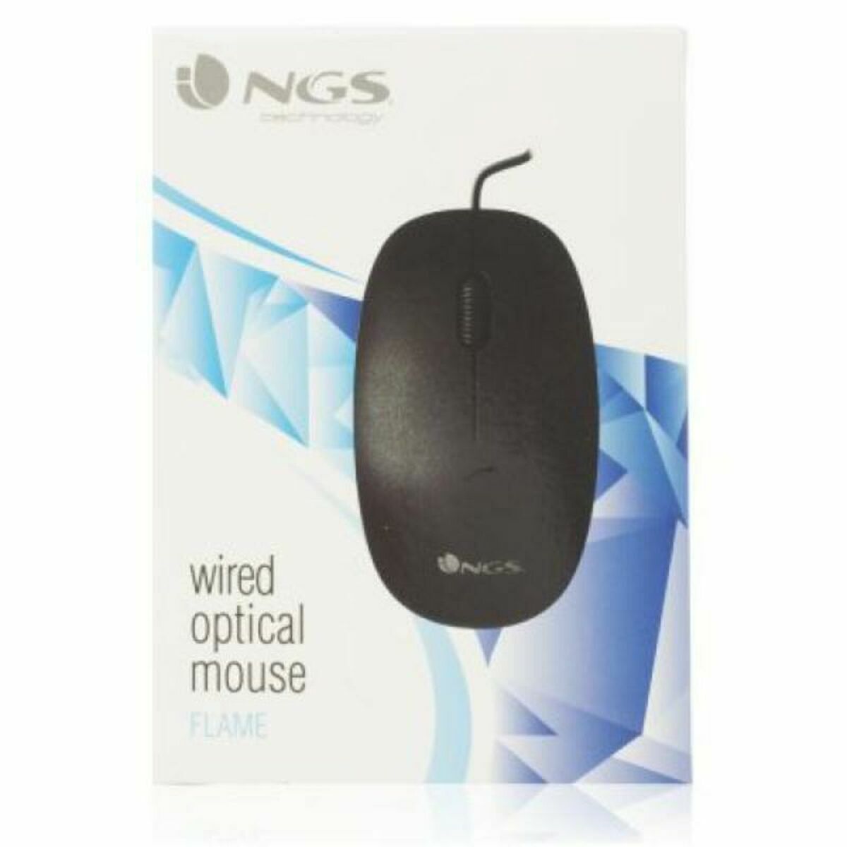 Optical mouse NGS Flame Black 1000 dpi