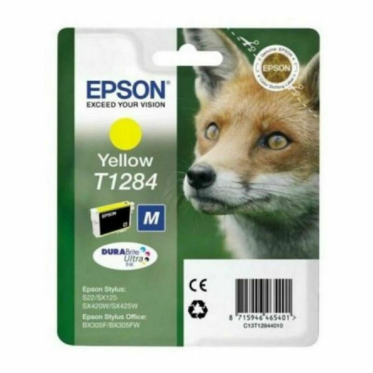 Original Ink Cartridge Epson C13T12844012 Yellow Original Ink Cartridge Epson C13T12844012 Yellow