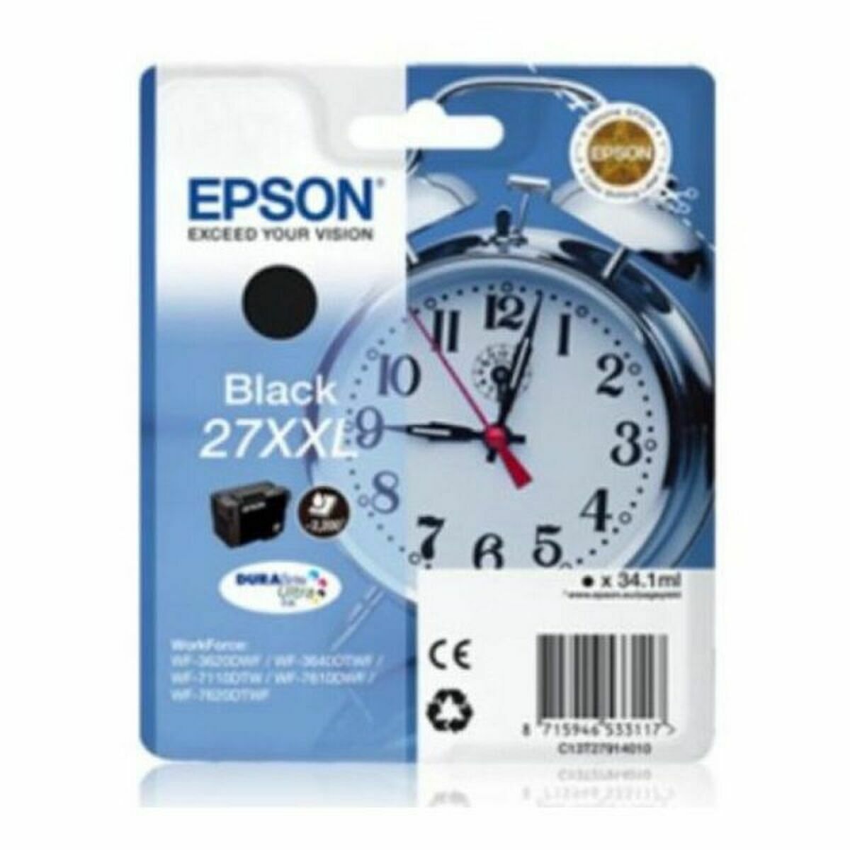 Original Ink Cartridge Epson 27XXL Black