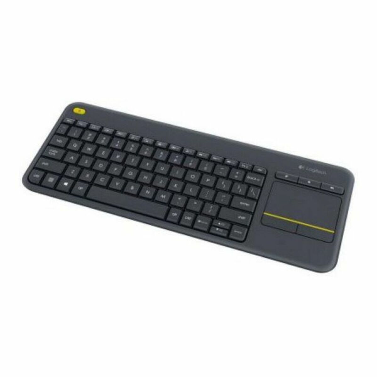 Keyboard Logitech K400 Plus Black Spanish Qwerty
