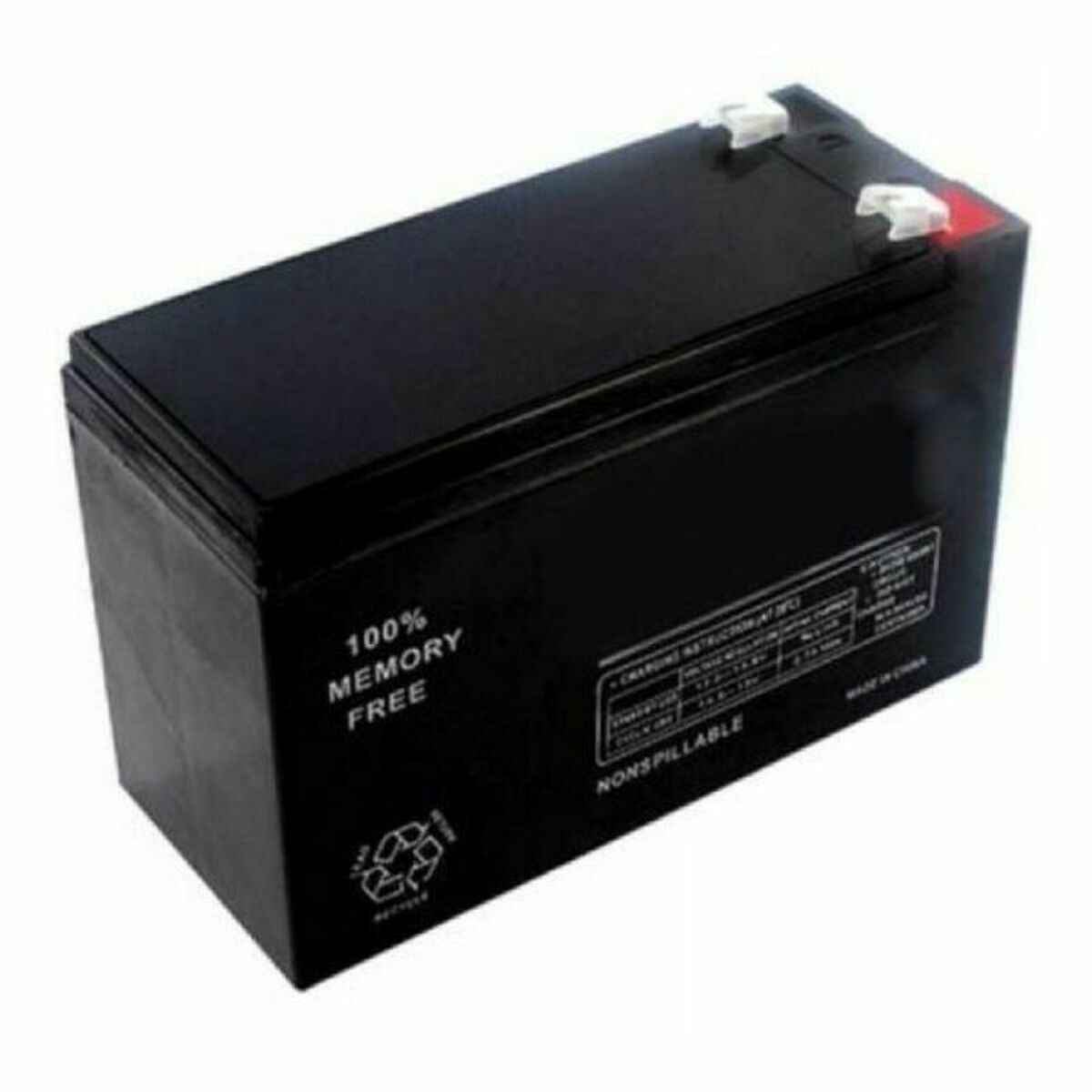Battery for Uninterruptible Power Supply System UPS Salicru 013BS000001 12 V Battery for Uninterruptible Power Supply System UPS Salicru 013BS000001 12 V