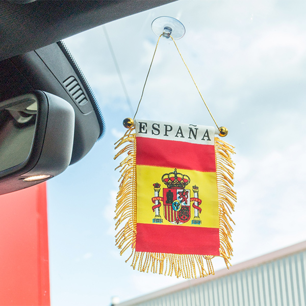 Spanish Pennant with Suction Cup Spanish Pennant with Suction Cup