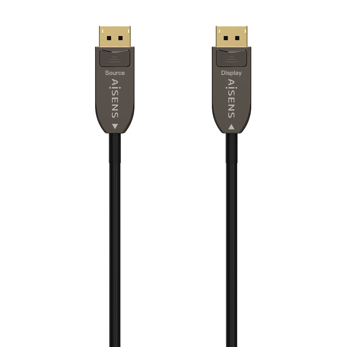 DisplayPort Cable Aisens AOC V1.4 Black 20 m