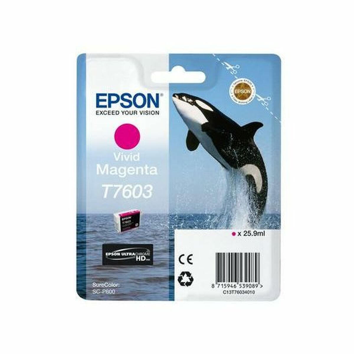 Original Ink Cartridge Epson C13T76034N10 Multicolour Magenta