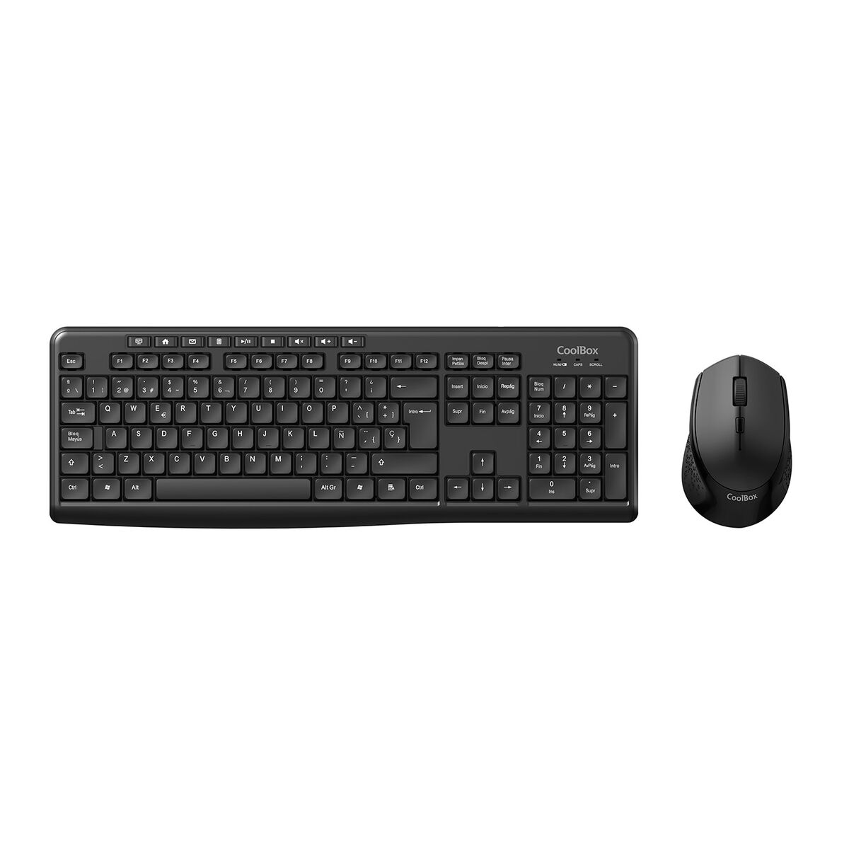Keyboard and Mouse CoolBox COO-KTR-03W Keyboard and Mouse CoolBox COO-KTR-03W