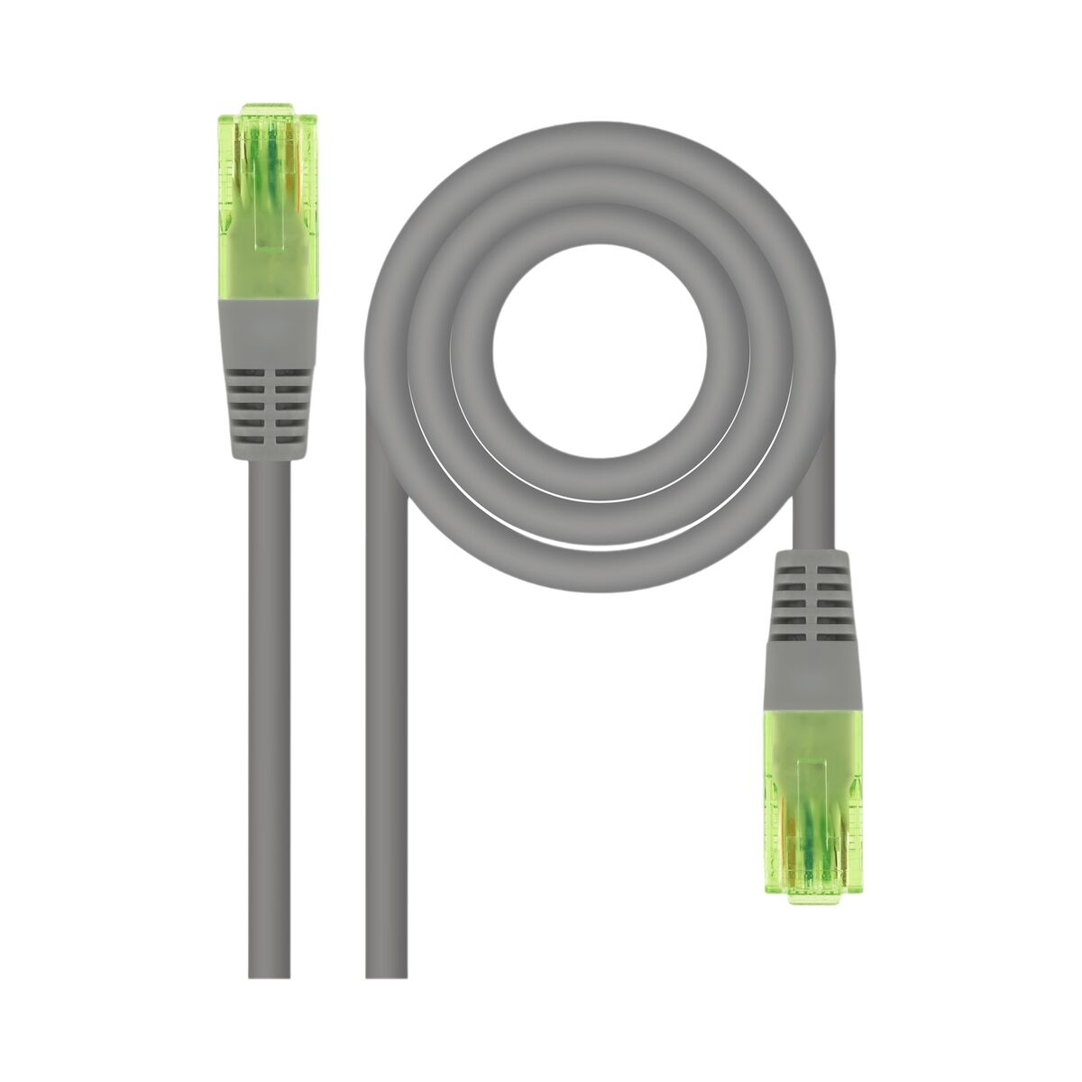 Category 6 Hard UTP RJ45 Cable NANOCABLE AWG26 Grey 30 m Category 6 Hard UTP RJ45 Cable NANOCABLE AWG26 Grey 30 m