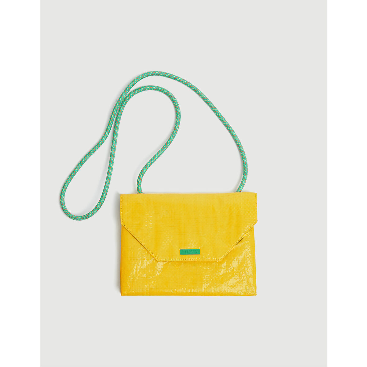 Shoulder Bag Pull & Bear 4046-014-090 Yellow 21,5 x 15,5 cm