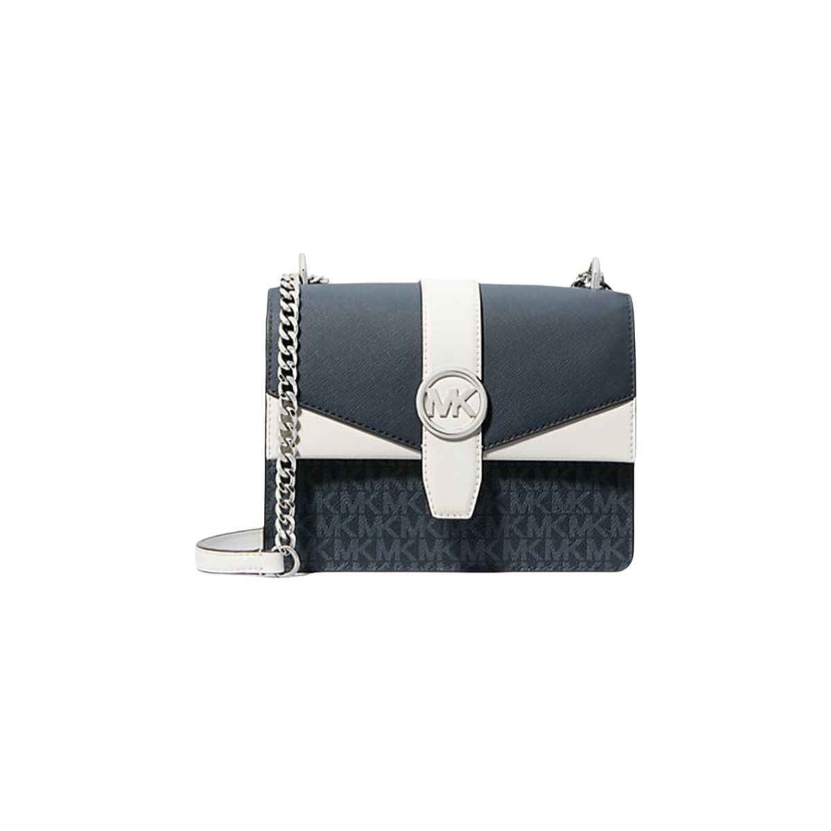 Shoulder Bag Michael Kors VOYAGER Blue 21 x 15 x 8 cm