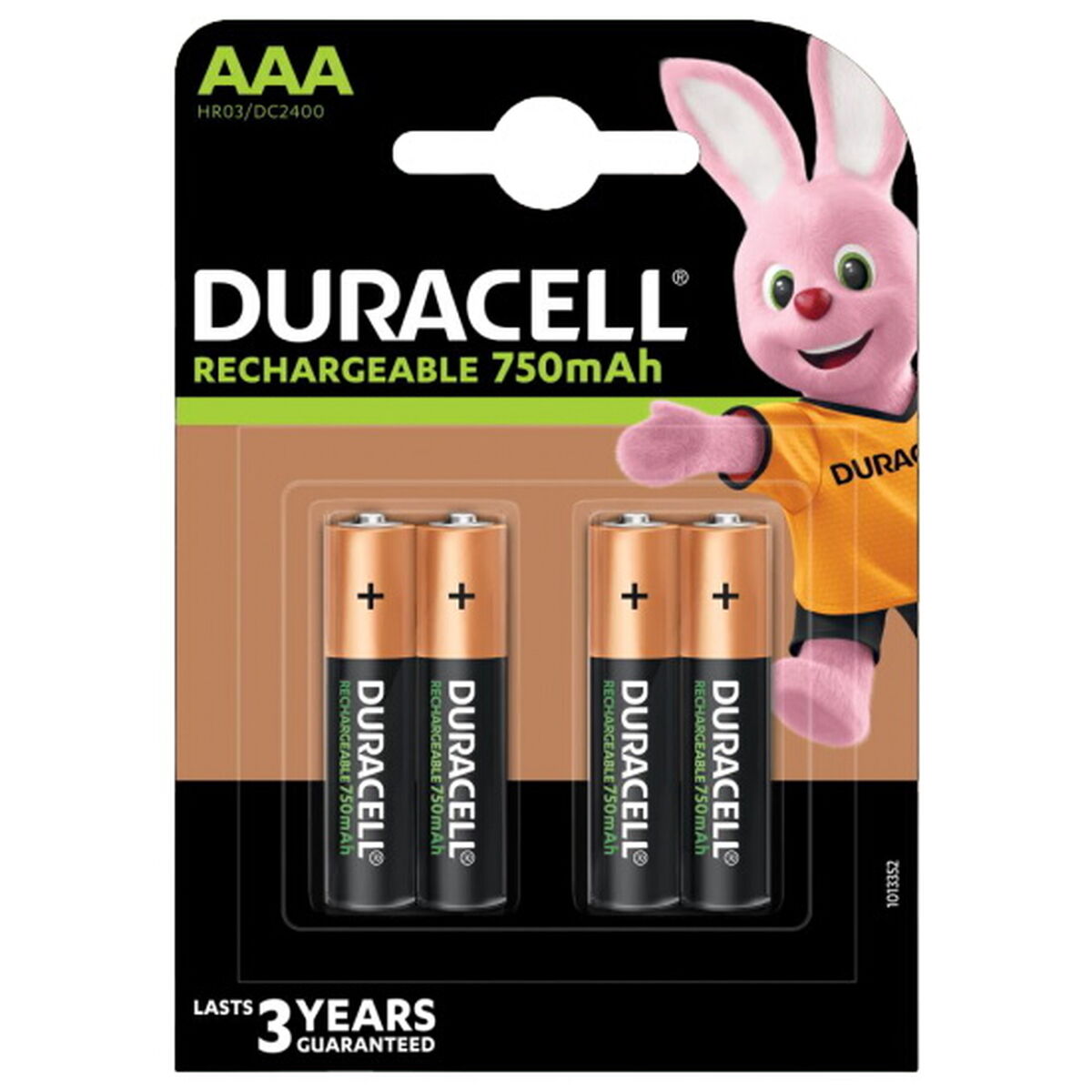 Rechargeable Batteries DURACELL LR03 750 mAh Rechargeable Batteries DURACELL LR03 750 mAh