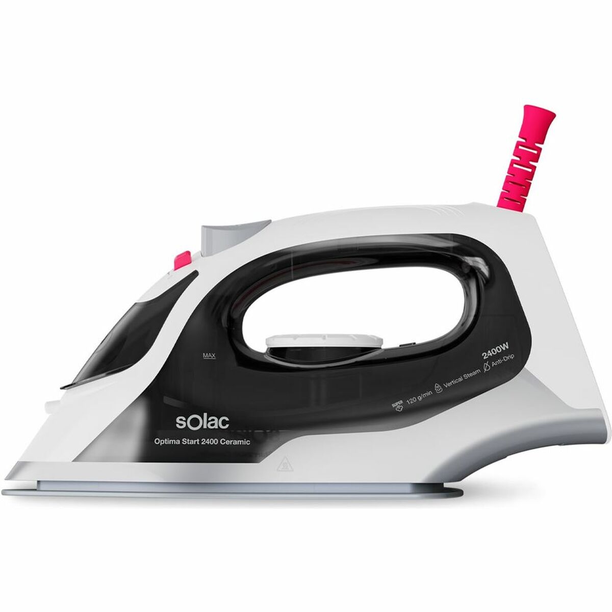 Steam Iron Solac PV2400 2400 W Steam Iron Solac PV2400 2400 W