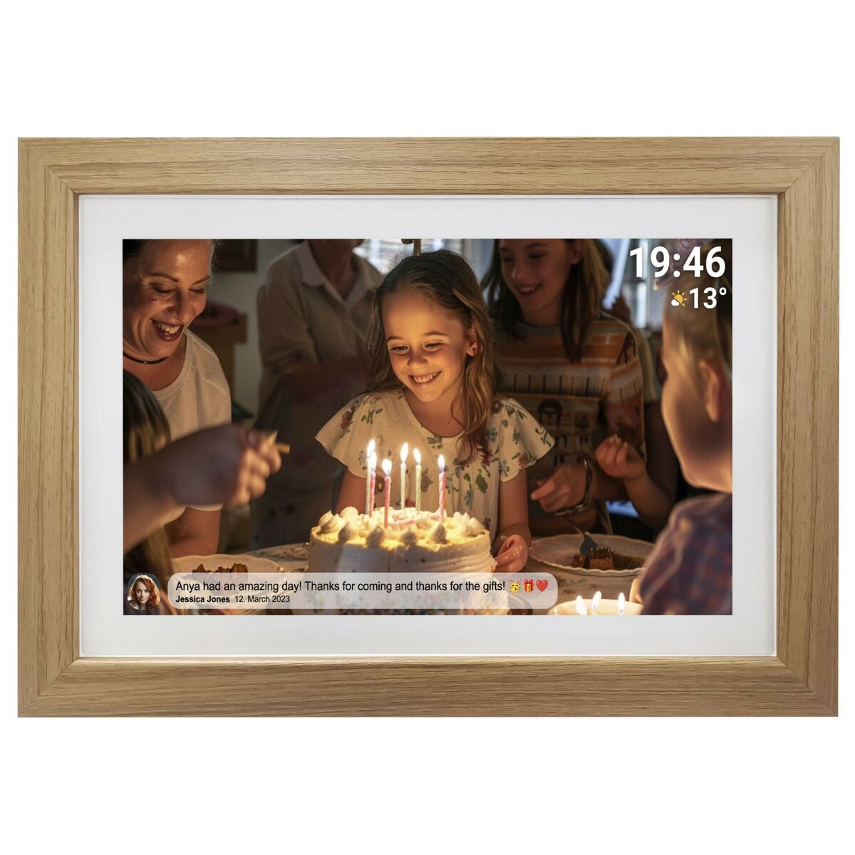 Digital photo frame Denver Electronics PFF-1543LW Digital photo frame Denver Electronics PFF-1543LW