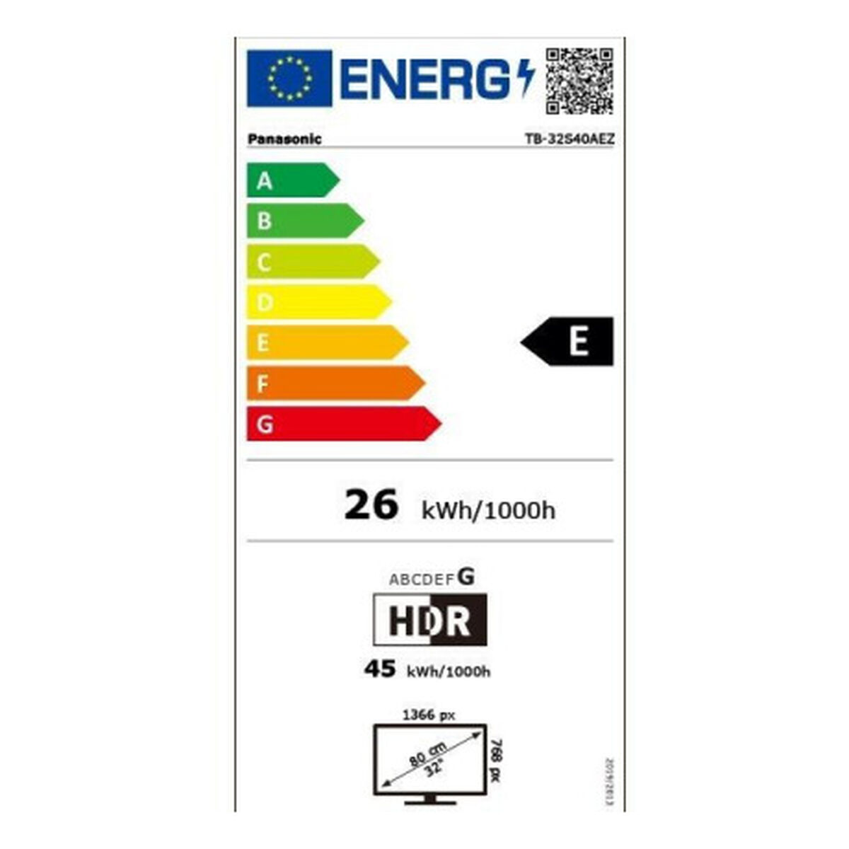 Smart TV Panasonic TB32S40AEZ Full HD HD 32″ LED