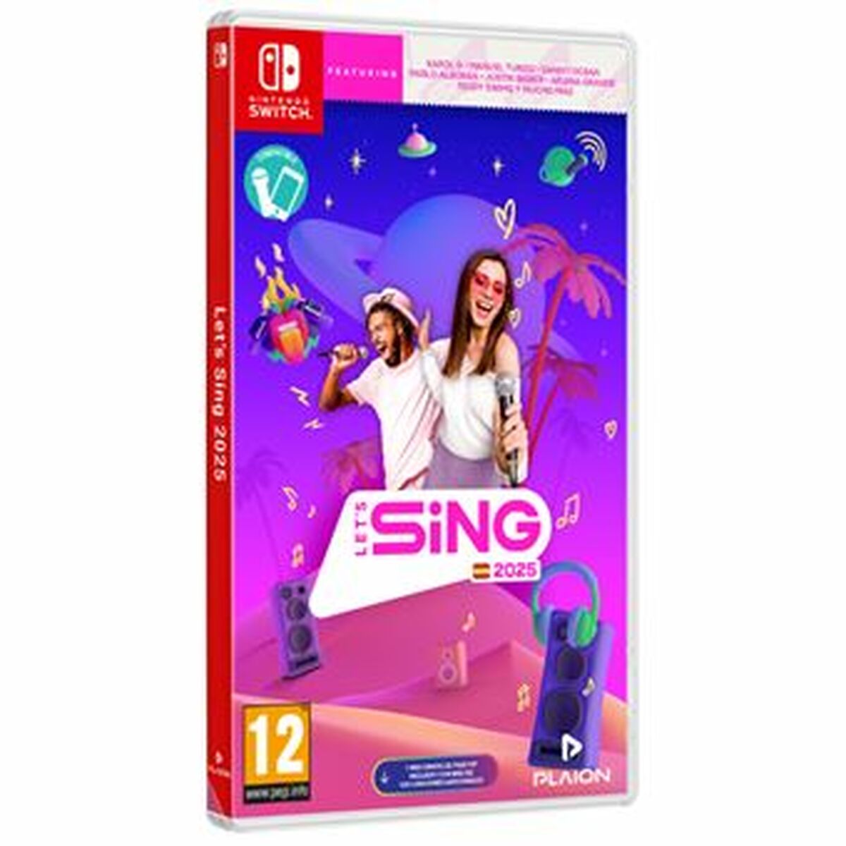 Video game for Switch Nintendo Lets Sing 2025 Video game for Switch Nintendo Lets Sing 2025