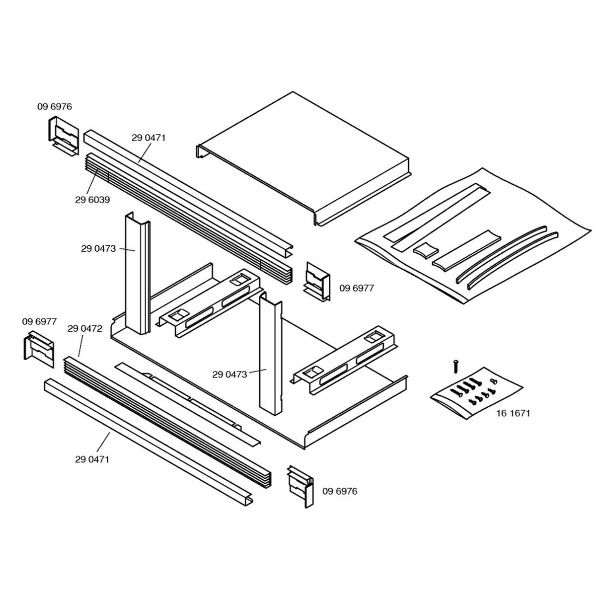 Moulded frame Balay 3AW2006 I Moulded frame Balay 3AW2006 I