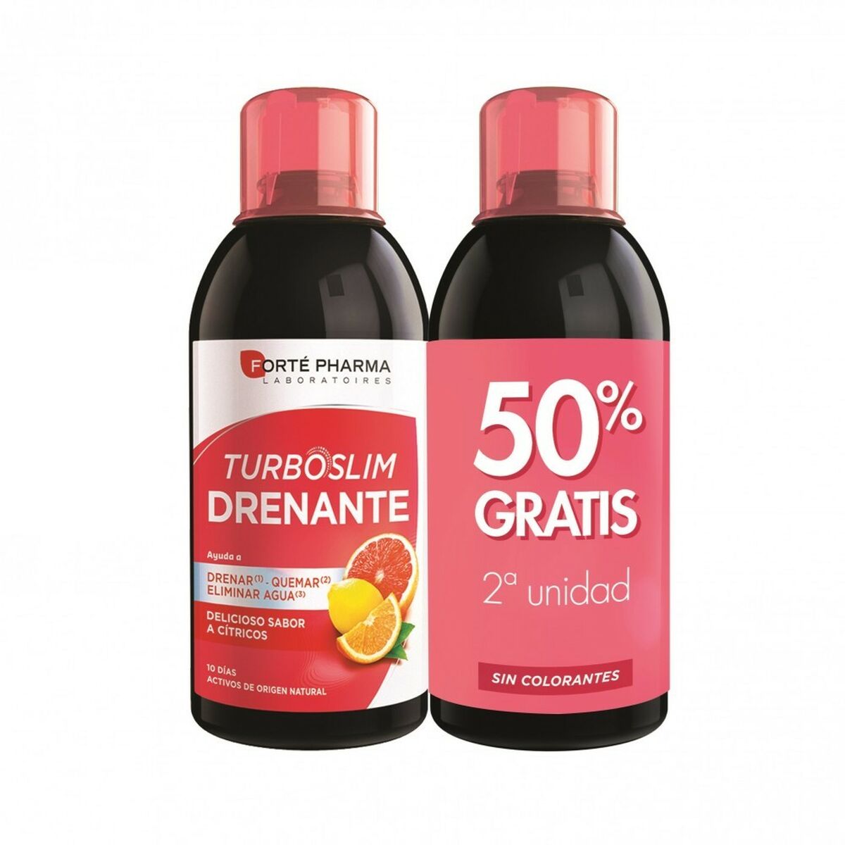 Food Supplement Forté Pharma Slim Drenante 500 ml Citric 2 Units Food Supplement Forté Pharma Slim Drenante 500 ml Citric 2 Units