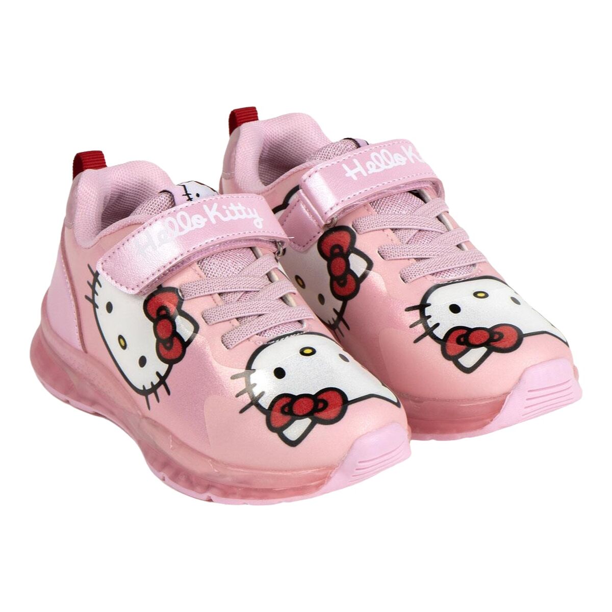 LED Trainers Hello Kitty Pink