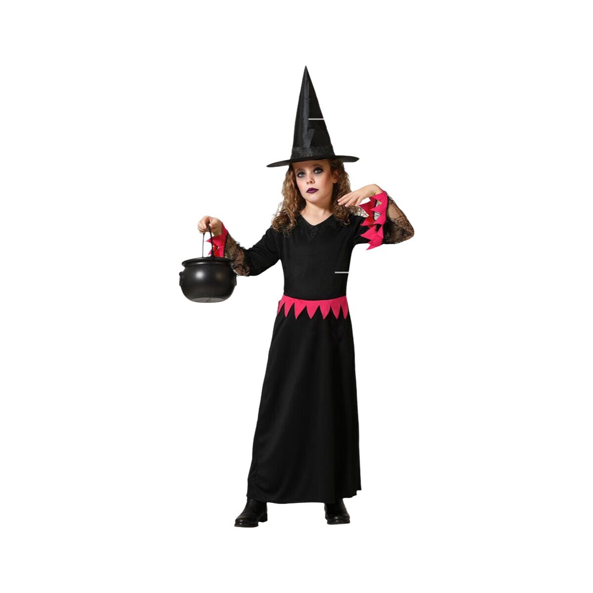 Costume for Children Pink Witch Halloween
