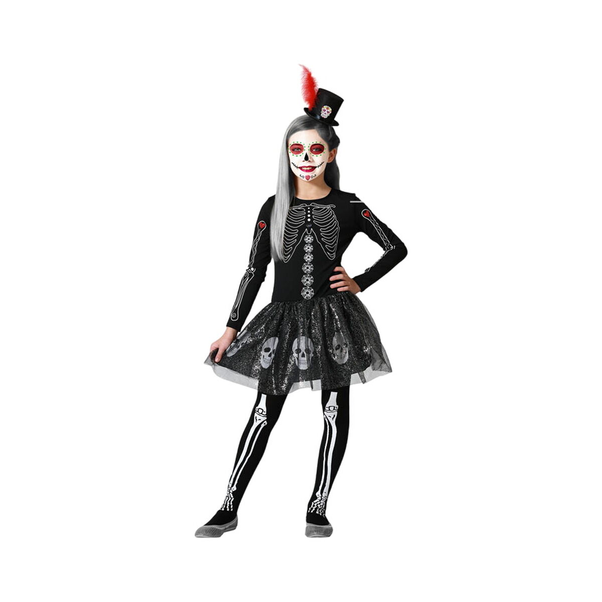 Costume for Children Skeleton 10-12 Years Costume for Children Skeleton 10-12 Years