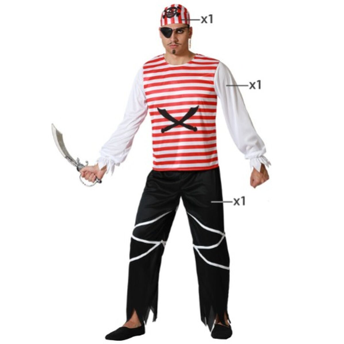 Costume for Adults Pirate Costume for Adults Pirate
