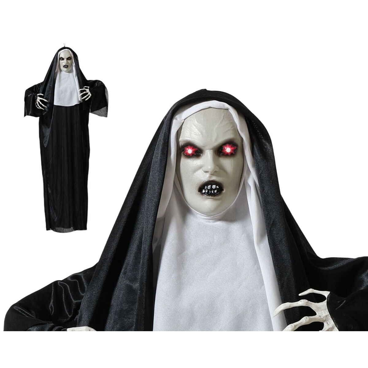Halloween Decorations Nun 100 x 75 x 13 cm Halloween Decorations Nun 100 x 75 x 13 cm