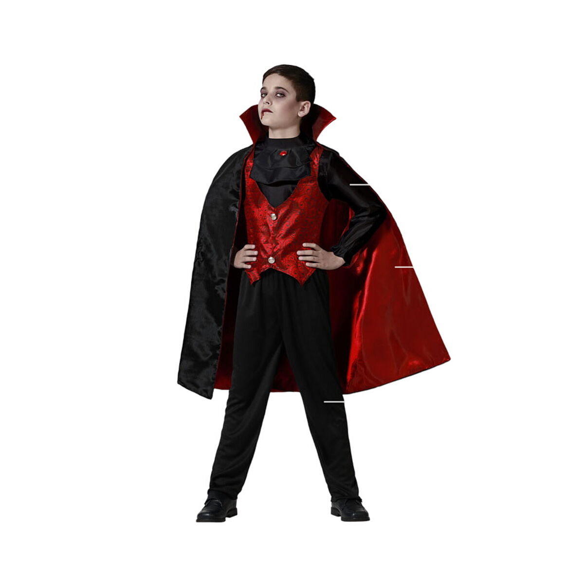 Costume for Children Red Vampire Kids Costume for Children Red Vampire Kids