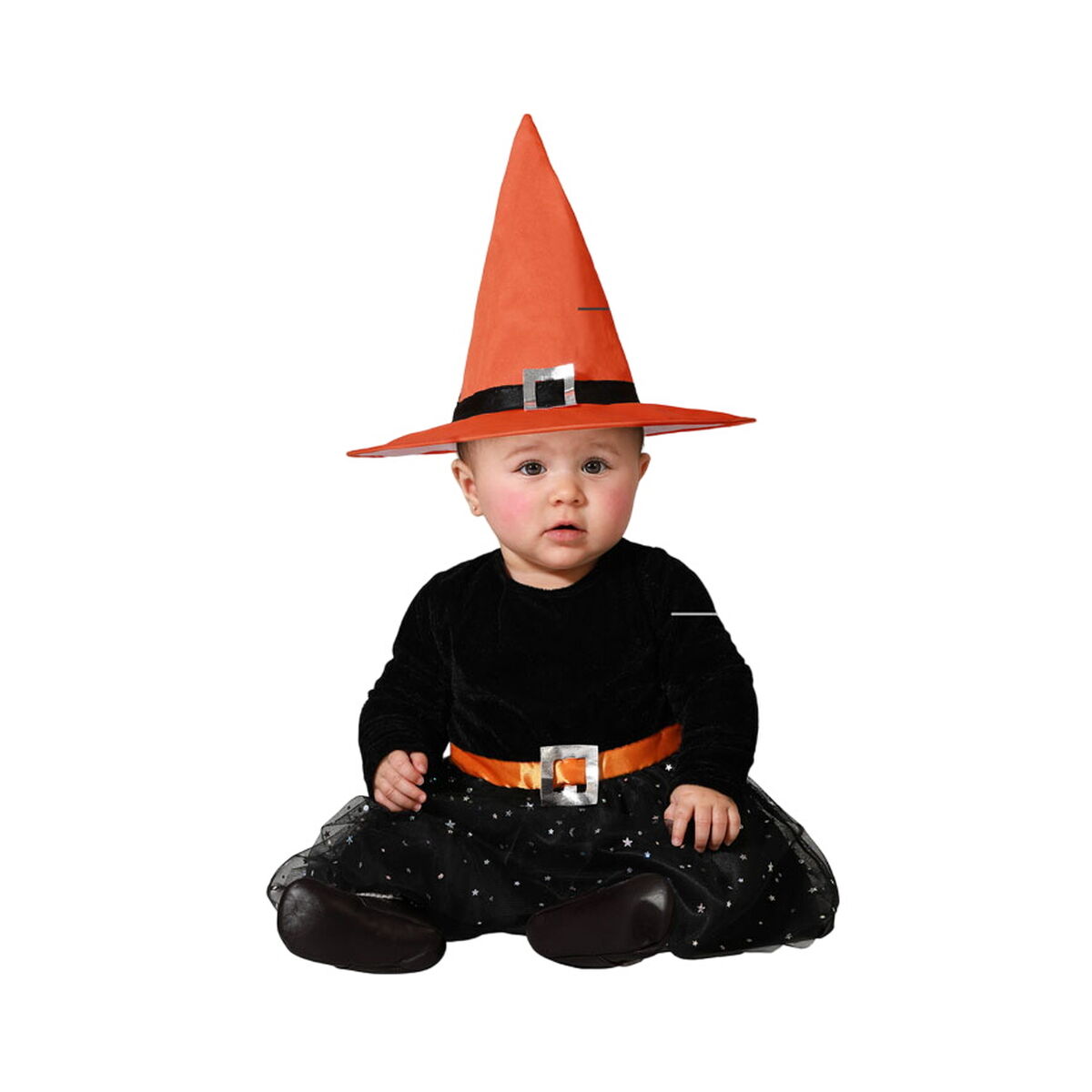 Costume for Babies Orange Witch Baby Costume for Babies Orange Witch Baby