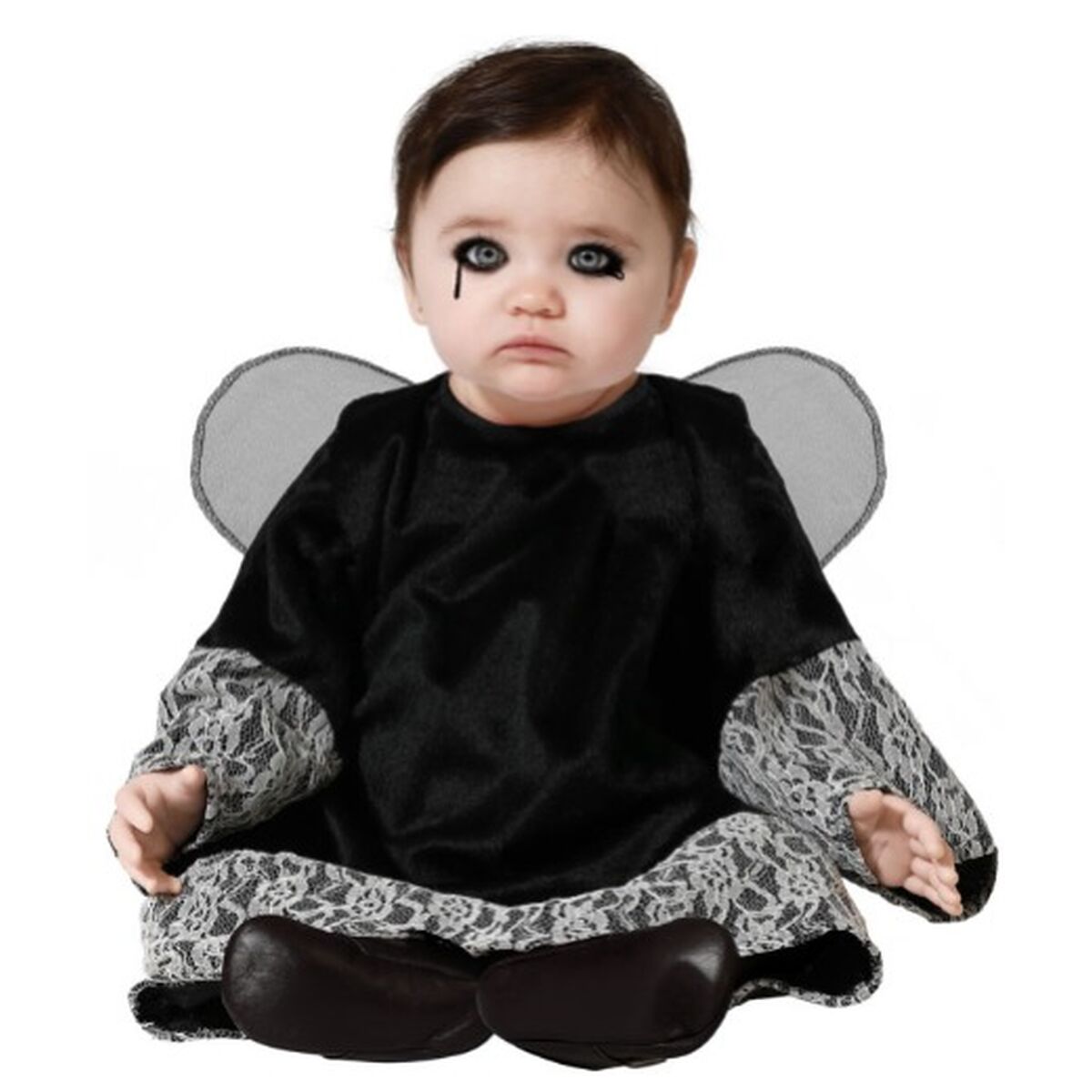 Costume for Babies Angel Black Costume for Babies Angel Black