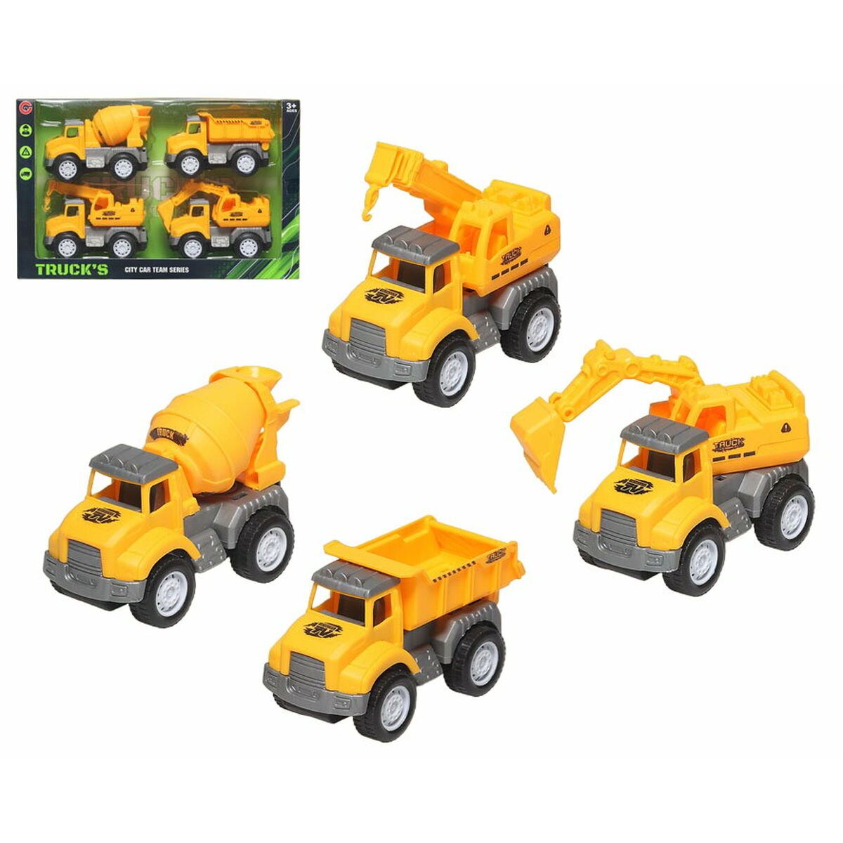Mini Lorry Set Yellow Mini Lorry Set Yellow