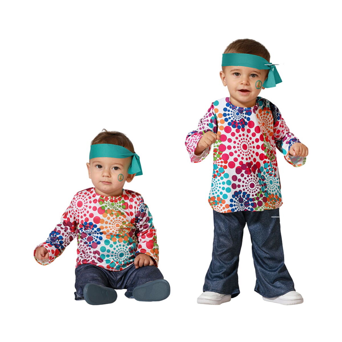 Costume for Babies Hippie Costume for Babies Hippie