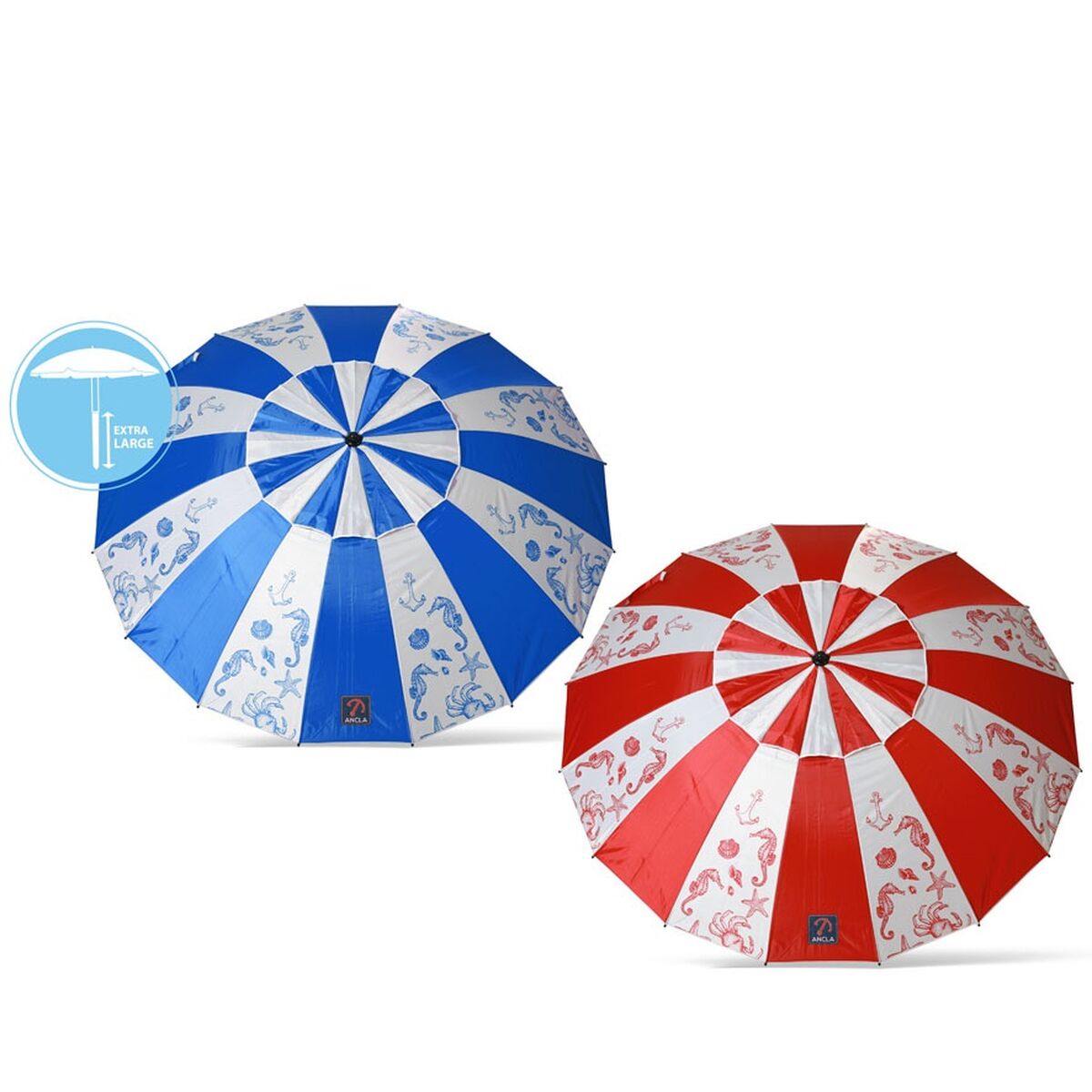 Beach parasol  220 cm SPF50+ Navy Beach parasol  220 cm SPF50+ Navy