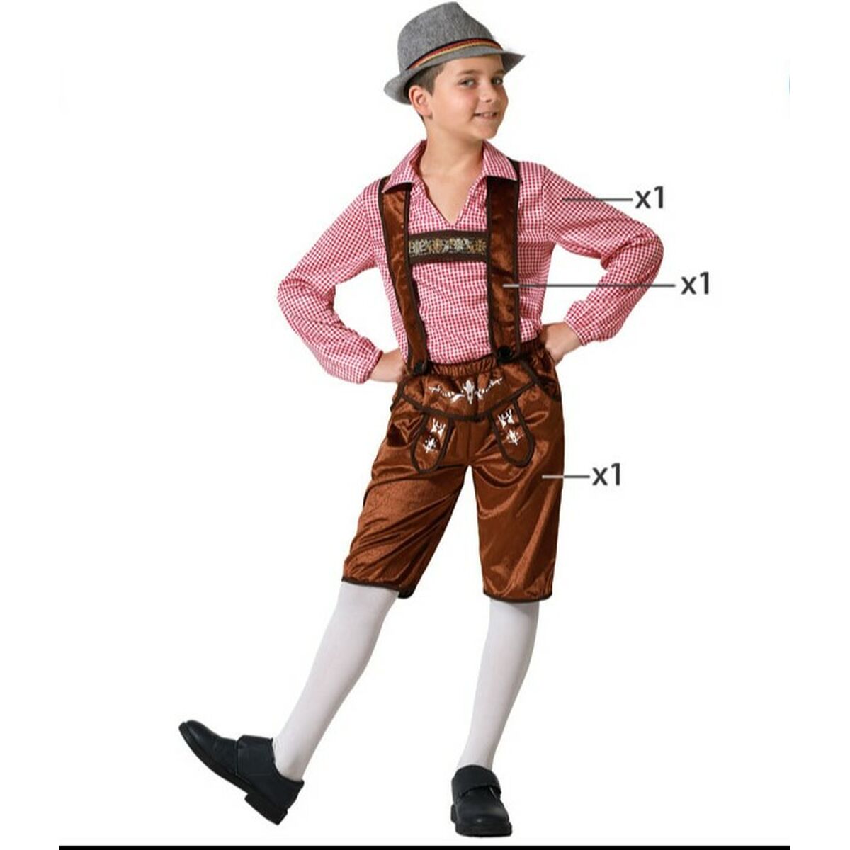 Children’s costume Brown German