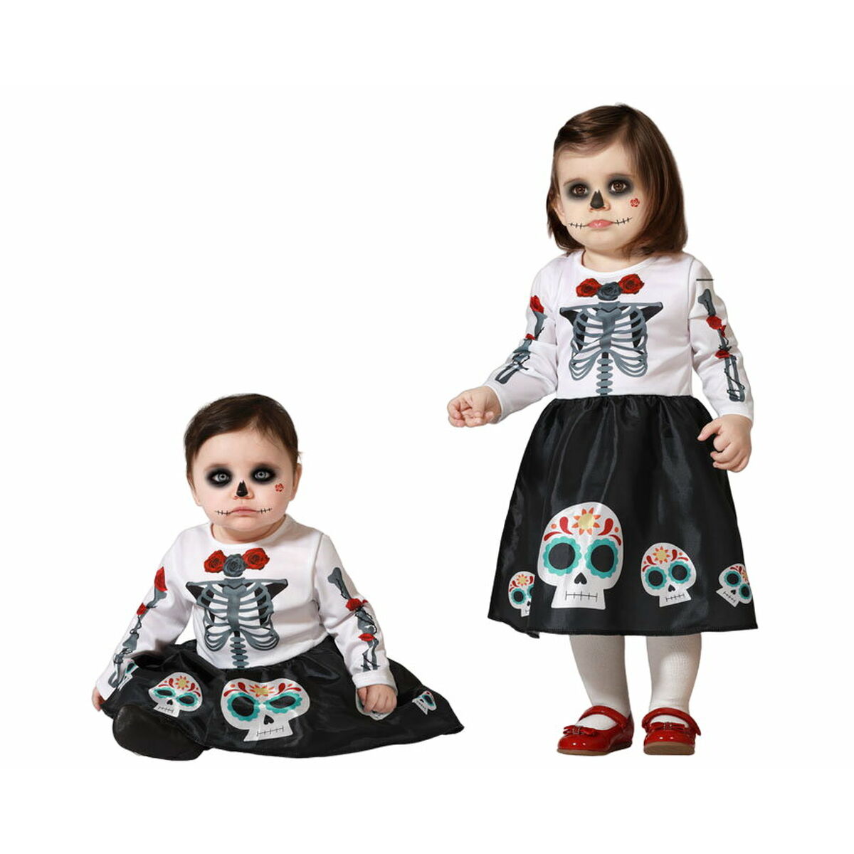 Costume for Babies Skeleton Mexican Costume for Babies Skeleton Mexican
