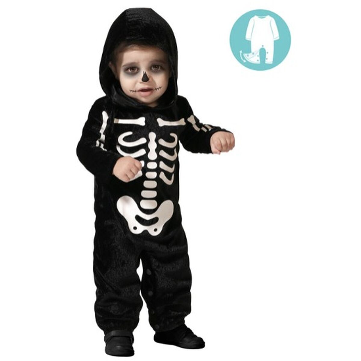 Costume for Babies Skeleton 6-12 Months
