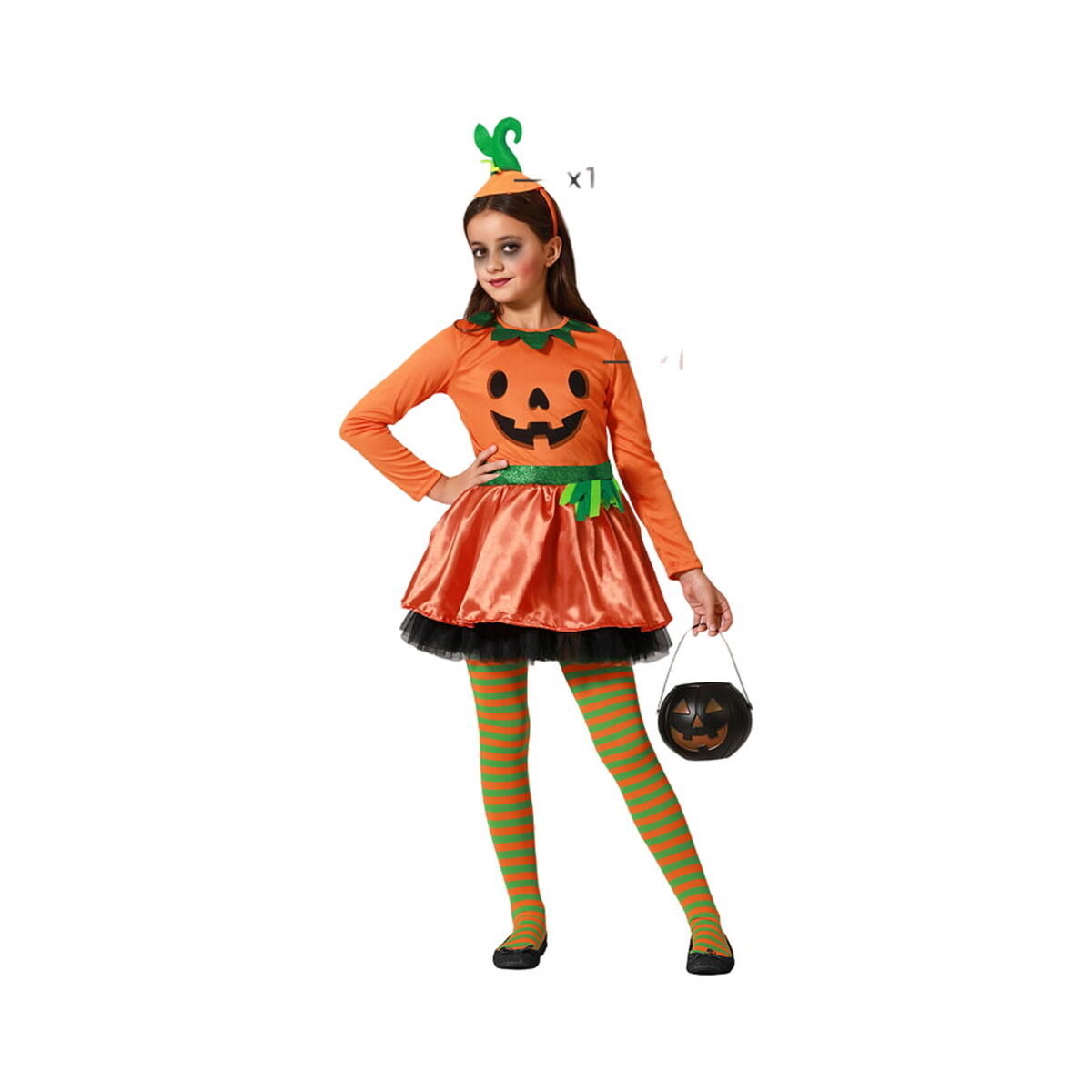 Costume for Children 7-9 Years Pumpkin Costume for Children 7-9 Years Pumpkin