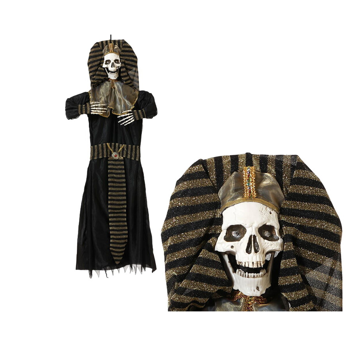Halloween Decorations Pharaoh Skeleton 130 x 100 cm Halloween Decorations Pharaoh Skeleton 130 x 100 cm