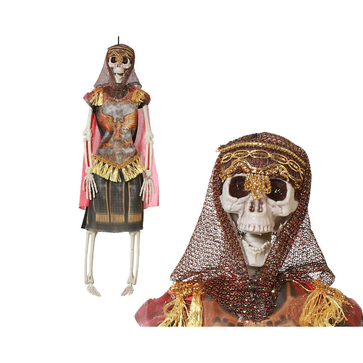 Halloween Decorations Male Gladiator Skeleton 40 cm Halloween Decorations Male Gladiator Skeleton 40 cm