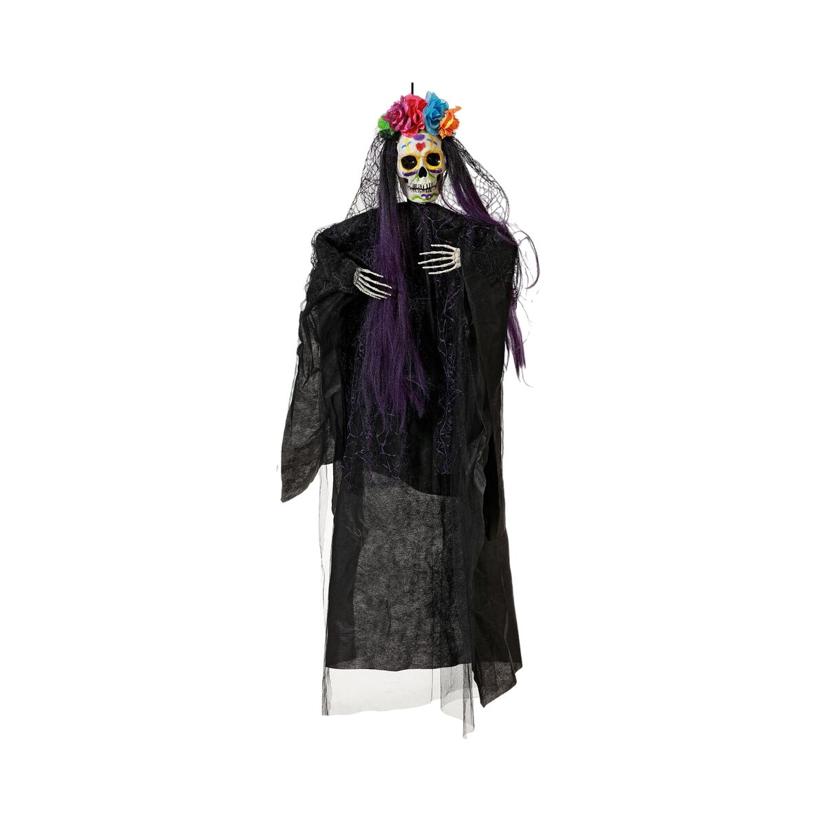 Halloween Decorations Mexican Woman Skeleton 120 x 90 x 14 cm Halloween Decorations Mexican Woman Skeleton 120 x 90 x 14 cm