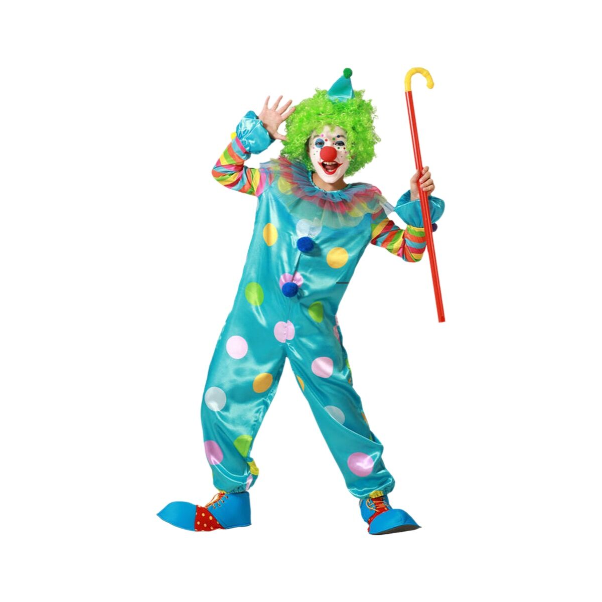 Costume for Children Male Clown 3-4 Years Costume for Children Male Clown 3-4 Years