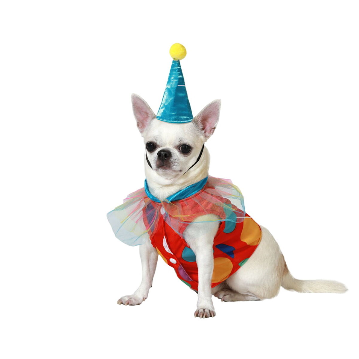 Dog Costume Size S Male Clown Dog Costume Size S Male Clown